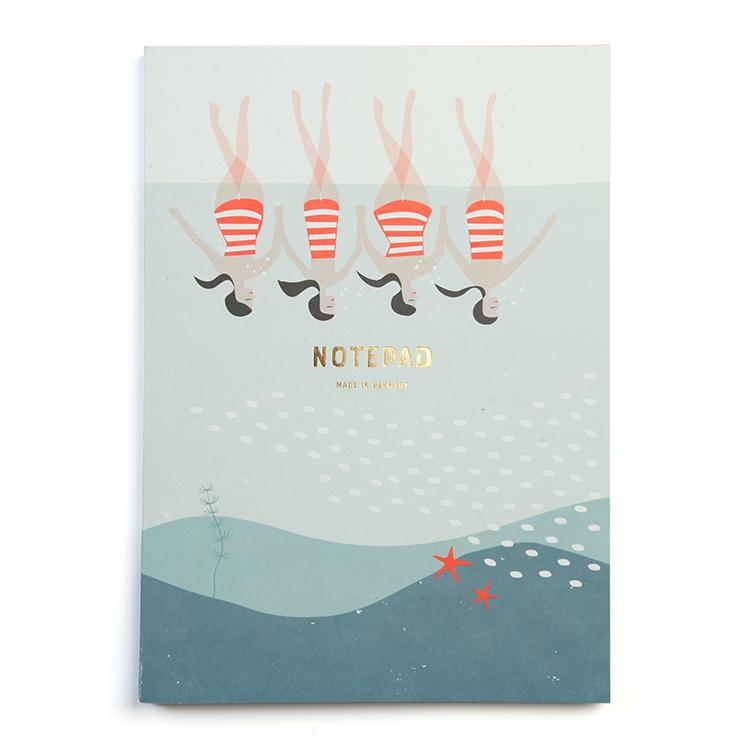 Synchronized Swimming Notepad A5