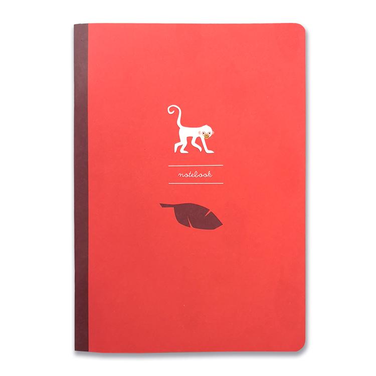 Spider Monkey Notebook A5, blank
