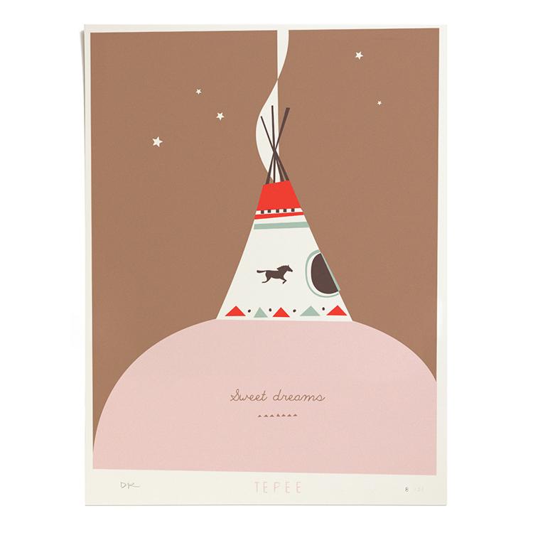 Tepee, Druck, ltd. 250