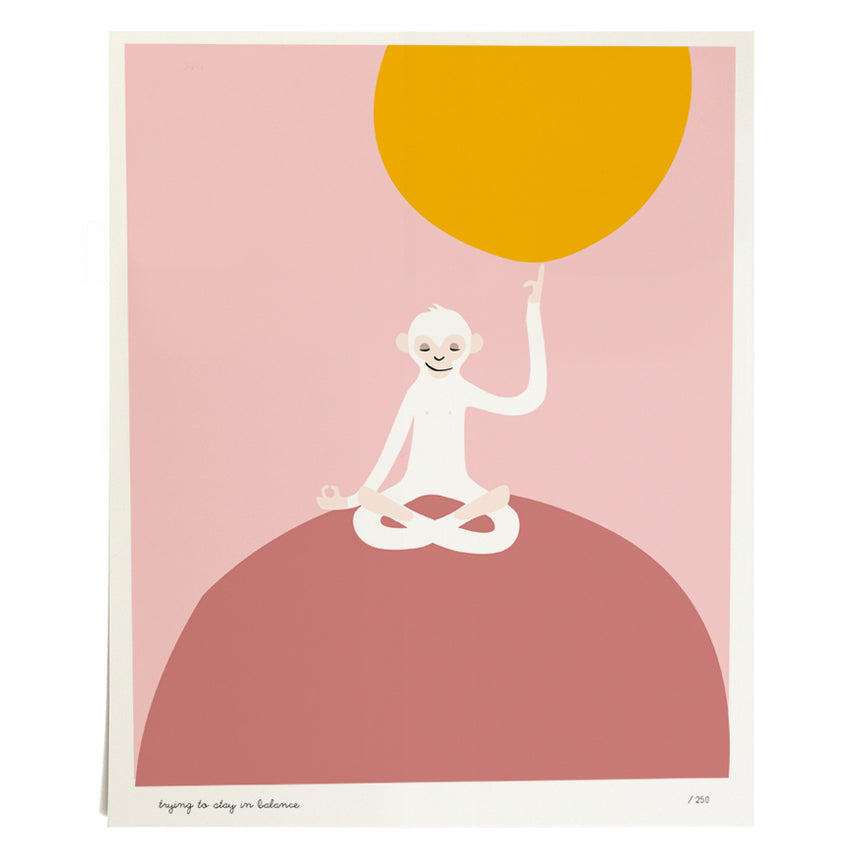 Yoga Monkey, printing, ltd. 250