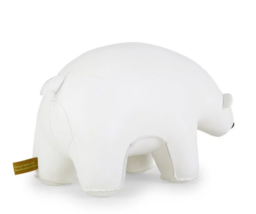 Züny doorstop + polar bear bookend