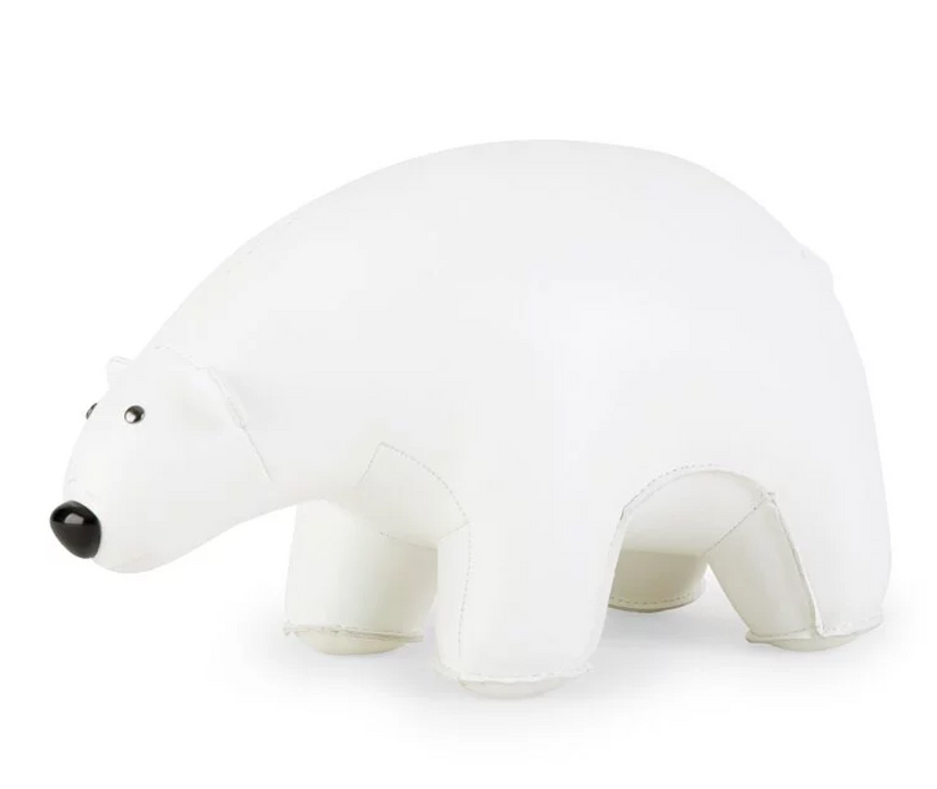 Züny doorstop + polar bear bookend