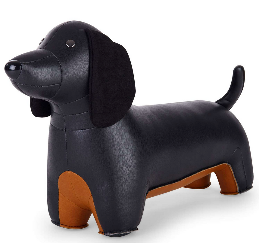 Züny doorstop + bookend dachshund