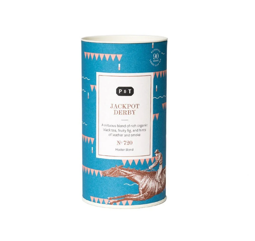 P&T Jackpot Derby N°720 black tea, 90g can