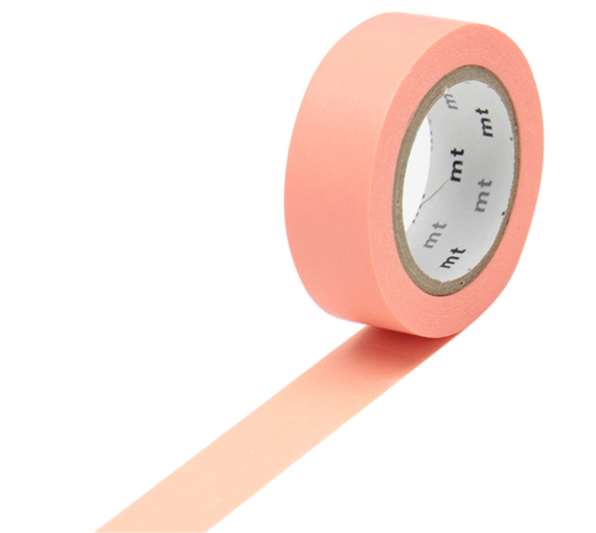 Masking Tape - mt salmon pink, 155mm breit, 7m lang