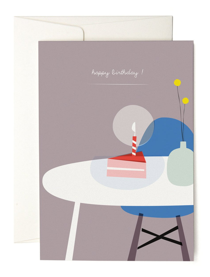 A Piece of Cake greeting card