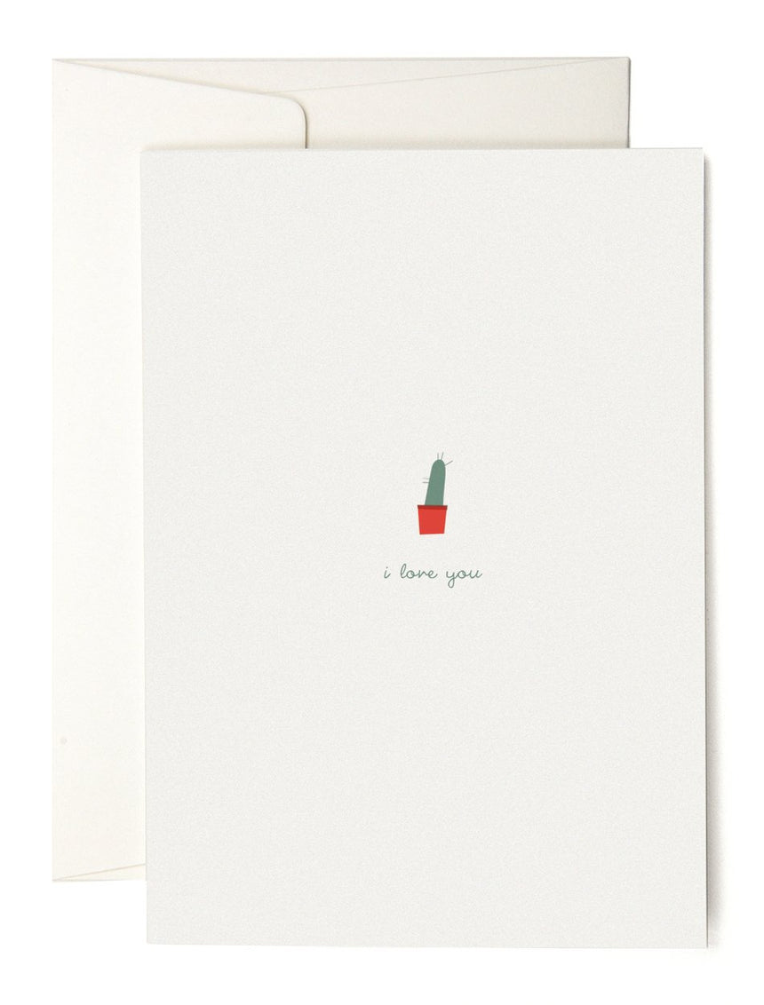 Cactus greeting card