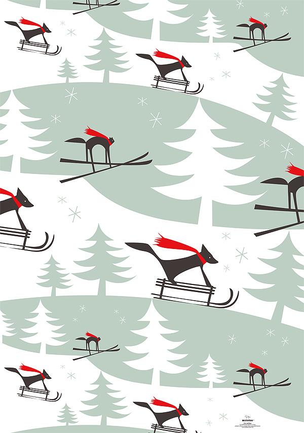 Cats and Dogs wrapping paper