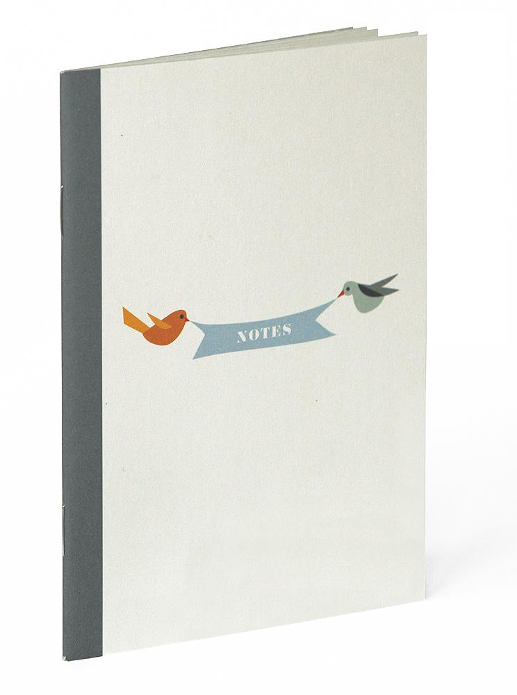 Flying birds notebook A6, blank