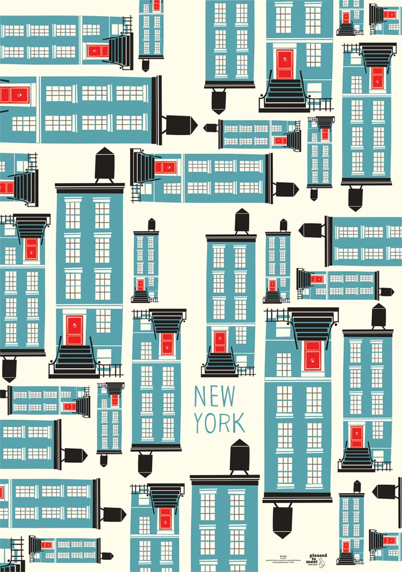 New York wrapping paper