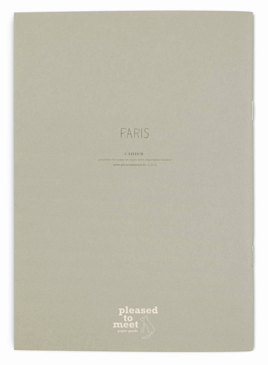 Paris A5 notebook, squared