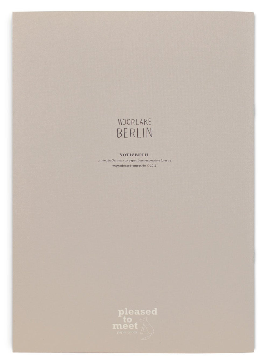 Berlin Notebook A5, blank