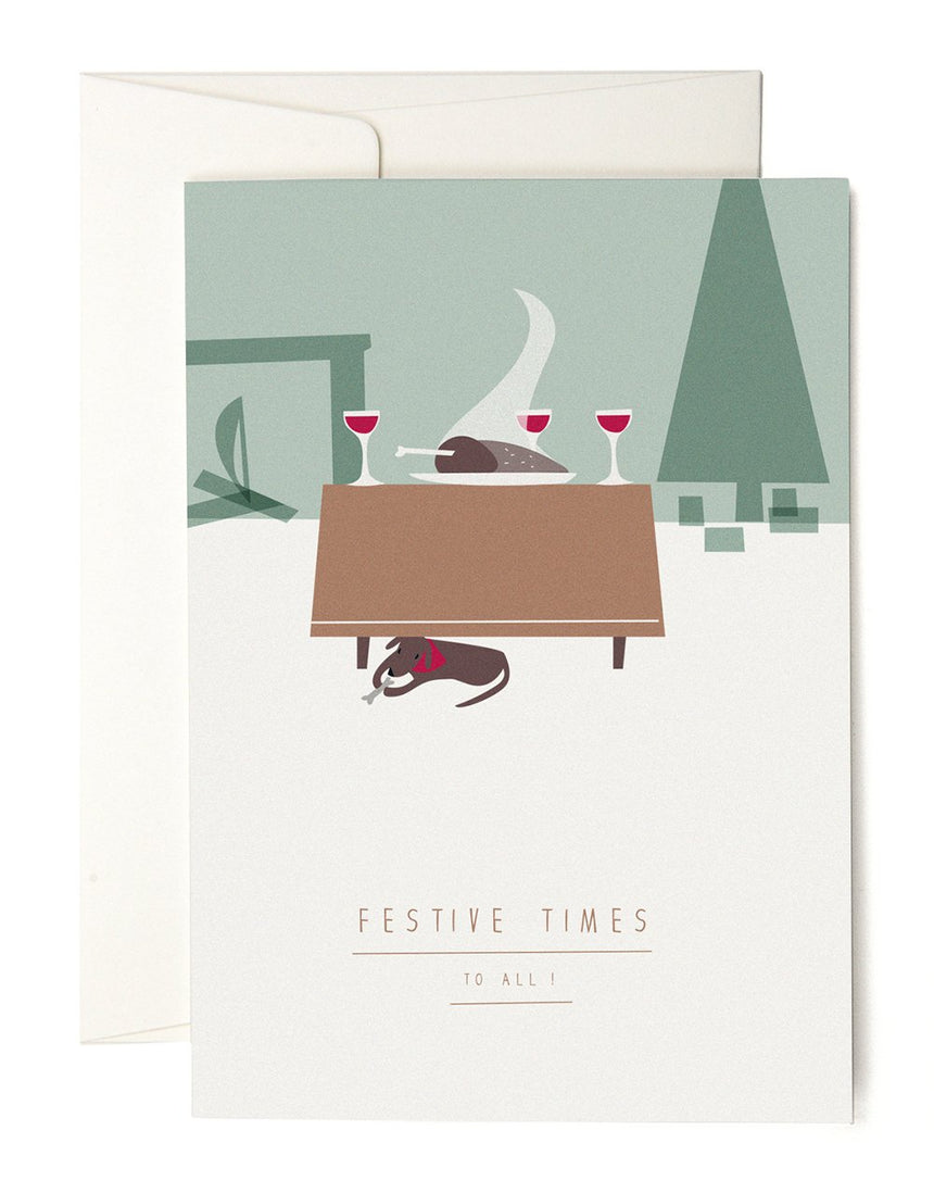Festive Times greeting card
