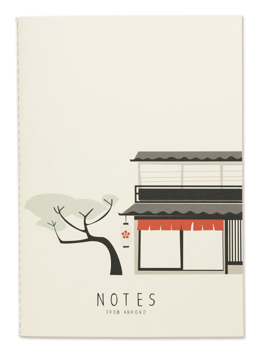 Notes from Abroad Notizheft A5, blanko