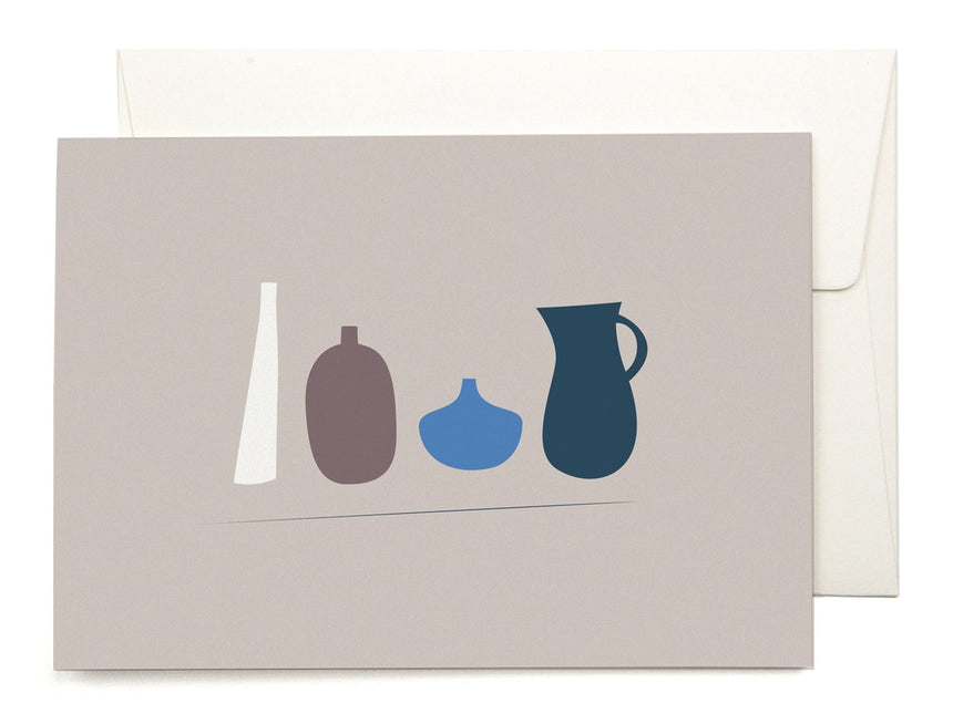 Vase Collection greeting card